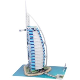 Cubic fun - Puzzle 3D Burj Al Arab (Nivel Complex 101 Piese) Cubic Fun - 1